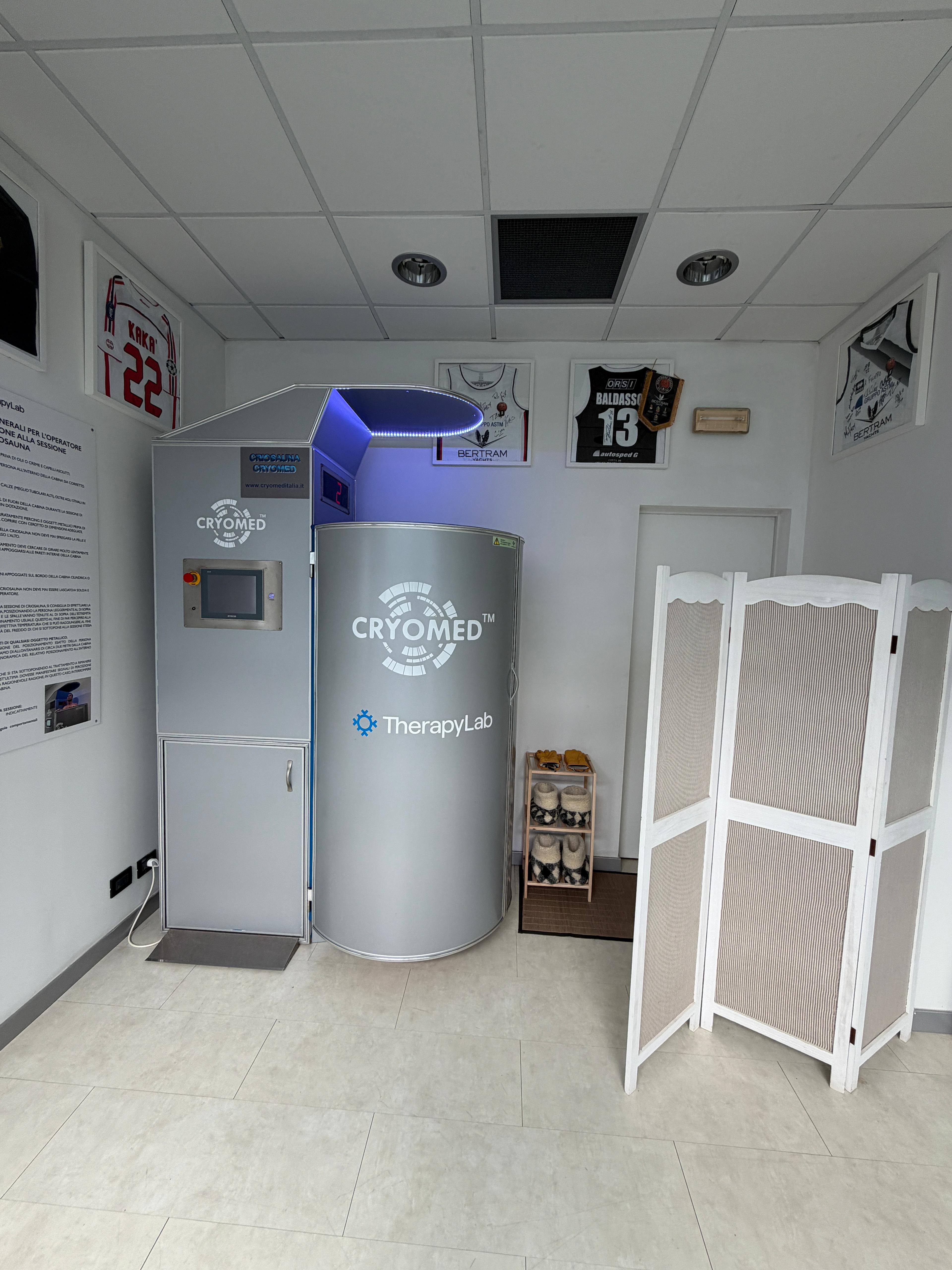 Sala Criosauna TherapyLab